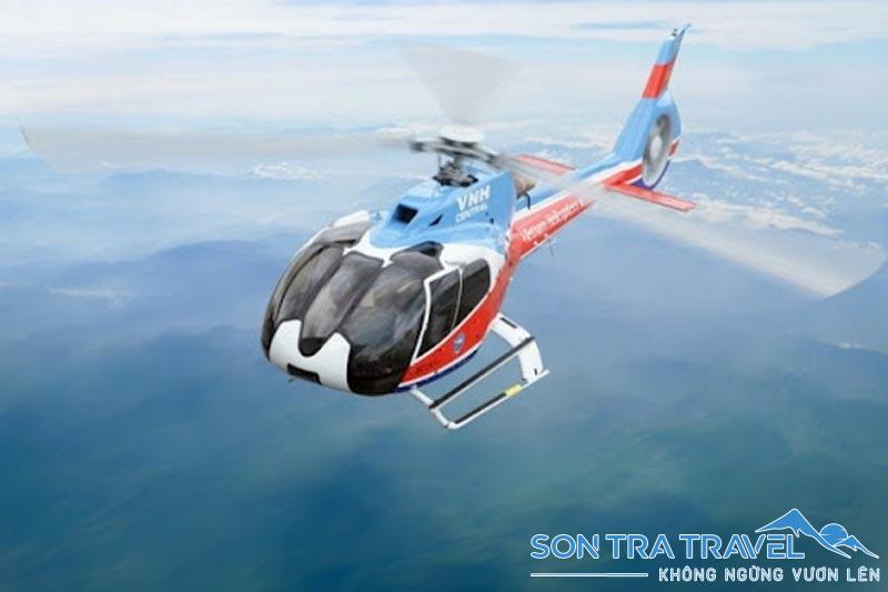 Ngắm cảnh Đà Nẵng bằng máy bay trực thăng là một trải nghiệm rất thú vị.