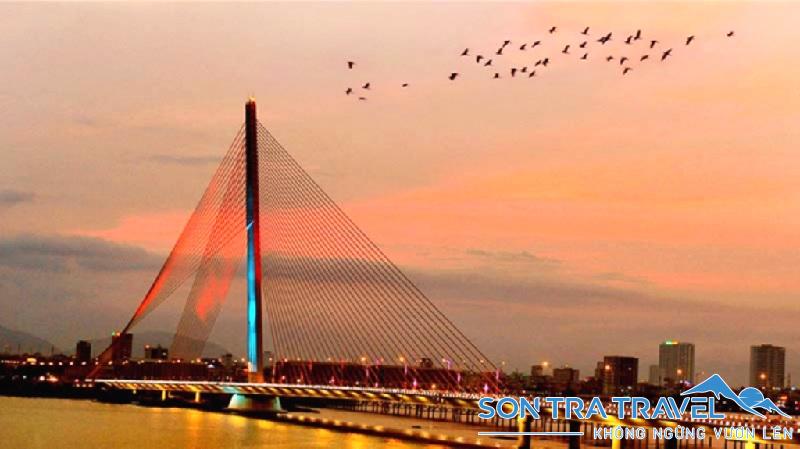 Cầu Trần Thị Lý - Cây cầu dây võng đầu tiên tại Việt Nam