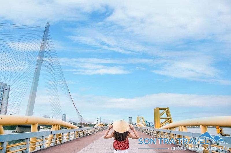 Cầu Nguyễn Văn Trỗi Đà Nẵng – Cây cầu đi bộ duy nhất bắc qua sông Hàn