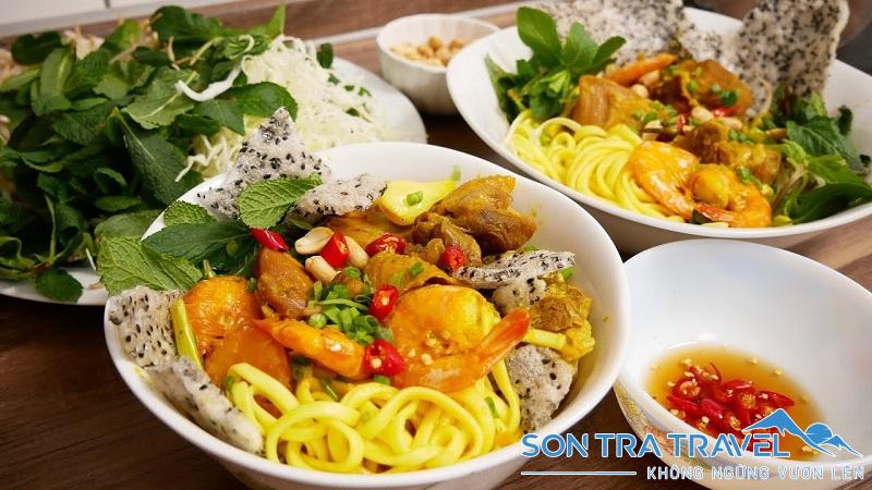 Mì Quảng Phú Chiêm là món ăn phù hợp với khẩu vị của hầu hết mọi người