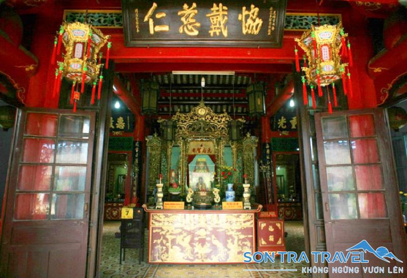 Dương Thương là hội quán thờ Thiên Hậu Thánh Mẫu -