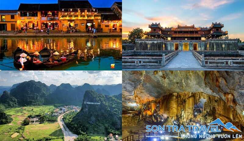 Miền Trung có rất nhiều địa điểm du lịch nổi tiếng