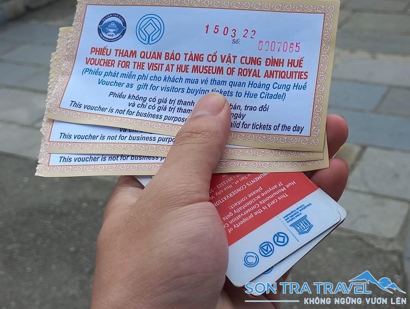 Vé tham quan Huế